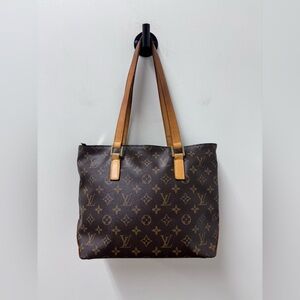 Vintage 2003 Louis Vuitton Monogram Cabas Piano Tote Bag